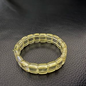 Citrine bracelet bangle stretch